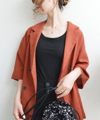 styiro/スタイロ styiro 【なめらかタッチ・伸縮性あり】春夏のインナー使いにリブタンクトップ 無地/508185409