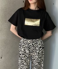 me Jane/ミージェーン me Jane アニマルシルバー箔プリントTシャツ/508185418
