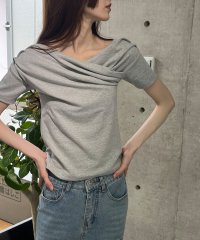 me Jane/ミージェーン me Jane クロスオフショル半袖Tシャツ/508185419