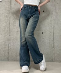 me Jane/ミージェーン me Jane デニムフレアパンツ/508185435