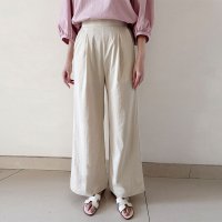Doux Belle/ドゥー ベル Doux Belle ハイウエスト ワイパンツ ルーズパンツ/508185508