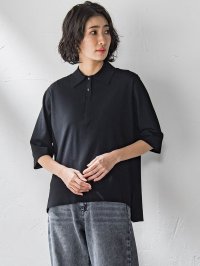 la.f…(Lsize)/ラ エフ エルサイズ la.f…(Lsize) 【大きいサイズ】襟付きニット≪手洗い可能≫/508185562