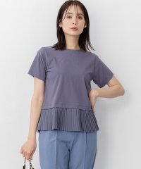 KUMIKYOKU（LARGE SIZE）/クールプレーティング天竺プリーツ カットソー/508185574
