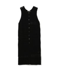 MACPHEE/【WEB限定】コットンレーシー ノースリーブワンピース/508185637