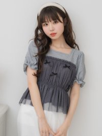 Emsexcite/エムズエキサイト ems excite ペプラムメニーリボンCT/508185666