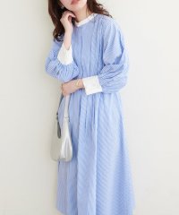NICE CLAUP/OLIVE des OLIVE OUTLET/【natural couture】パール釦シャツワンピース/508185686
