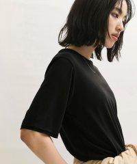 ADAM ET ROPE'/フィブリルジャージTシャツ/508185720