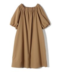 SHIPS WOMEN/SHIPS Primary Navy Label:へム ステッチ オフショル ワンピース/508185733