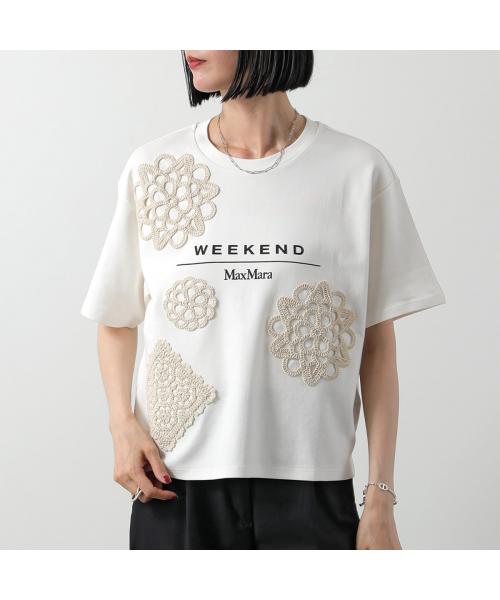 Max Mara - Max Mara マックスマーラ ロゴプリントTシャツ の