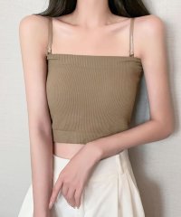 Girly Doll/ガーリードール Girly Doll インナーパット付キャミソール【韓国ファッション】/508186042