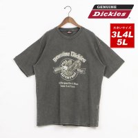 Dickies/ジェニュインディッキーズ GENUINE Dickies 大きいサイズ 3L 4L 5L パウダーブリーチ 半袖Tシャツ メンズ バックプリントT/508186146