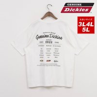 Dickies/ディッキーズ Dickies 大きいサイズ 3L 4L 5L 刺繍/プリントTシャツ 半袖 メンズ/508186147