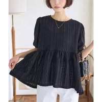 KOBE LETTUCE/コウベレタス KOBE LETTUCE カットレース切り替えフレアトップス [C7494]/508186183