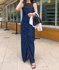 KOBE LETTUCE/コウベレタス KOBE LETTUCE キャミストラップビスチェ風デニムジャンスカ [E3492]/508186191