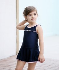 Lace Ladies/レースレディース Lace Ladies 女児 キュロットスカート ワンピース スクール水着 ガールズ 女子 Aライン 無地【返品不可商品】/507123181