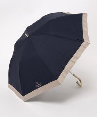 LANVIN Collection(umbrella)/LANVIN COLLECTION ランバンコレクション 晴雨兼用日傘 折りたたみ傘 楽折 グログランリボン バイカラー 遮光/遮熱/UV/507890925