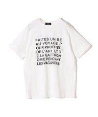 SHIPS WOMEN/SHIPS Primary Navy Label:ロゴ TEE/507989611