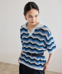 ROPE'/【COOHEM（コーヘン）】ZIGZAG SUKASHI KNIT PULLOVER【WEB・一部店舗限定】【一部別注カラー】/洗える/508013168