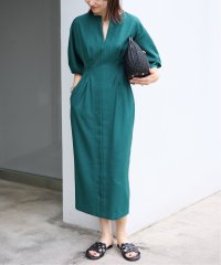 VERMEIL par iena/カレンダーストレッチ ウエストシェイプワンピース/508038052