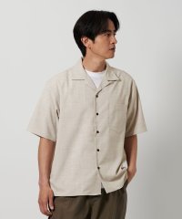BEAUTY&YOUTH UNITED ARROWS/FLAX ライク オープンカラー フォルム シャツ ‐横ストレッチ・吸水速乾‐/508139580