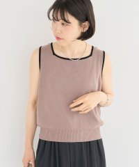 Green Parks/グリーン パークス Green Parks ・ELENCARE DUE バイカラーニットタンク/508156519