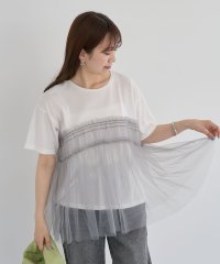 Green Parks/グリーン パークス Green Parks ・ELENCARE DUE チュールドッキングTEE/508166553