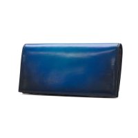yuhaku/ユハク yuhaku 長財布 メンズ 薄い ブランド 本革 革 軽い 財布 折り財布 小銭入れあり カード 手染め グラデーション 大人 上品 牛革 高級 日本/508186243