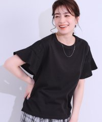 SHOO・LA・RUE　DRESKIP/シューラルー／ドレスキップ SHOO・LA・RUE/DRESKIP 【シューアイス】袖シアーフリルトップス/508186680