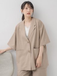 RETRO GIRL/レトロガール RETRO GIRL 半袖テーラードJK/508186793