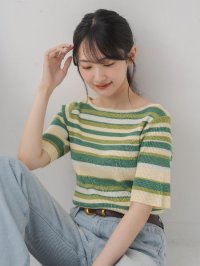 RETRO GIRL/レトロガール RETRO GIRL ボーダー2way半袖NT/508186795