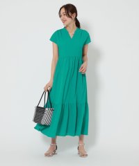 green label relaxing/［size SHORTあり］Breeze Cool ティアード ワンピース/508186872