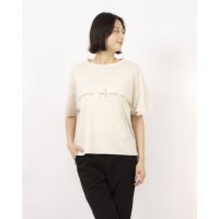 EGLANTINE/エグランティーヌ EGLANTINE ロゴプリント半袖Tシャツ/508187336