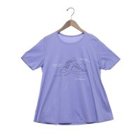 BRODIAEA/ブローディア BRODIAEA スニーカーデザインプリント半袖カットソー/508187337