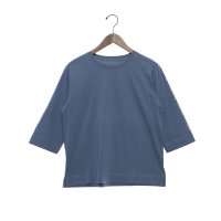 BRODIAEA/ブローディア BRODIAEA マルチシルケット袖ロゴ5分袖カットソー/508187349