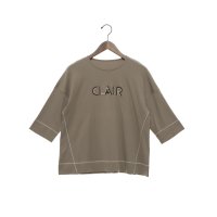 BRODIAEA/ブローディア BRODIAEA PREMIUMスムース 立体刺繍ロゴ半袖Tシャツ/508187362