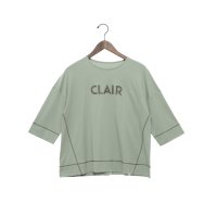 BRODIAEA/ブローディア BRODIAEA PREMIUMスムース 立体刺繍ロゴ半袖Tシャツ/508187362