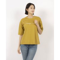 EGLANTINE/エグランティーヌ EGLANTINE バイオスムース ロゴ刺繍5分袖Tシャツ/508187389