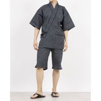 COMME CA MEN/コムサメン COMME CA MEN コムサメン 細ストライプ柄 甚平/508187500