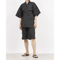 COMME CA MEN/コムサメン COMME CA MEN コムサメン ストライプ×無地柄 甚平/508187501