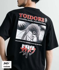 Rocky Monroe/ロッキーモンロー Rocky Monroe プリントT 半袖 コラボ カイジ YOIDORE メンズ レディース カットソー Tシャツ 酔いどれ イラスト漫画 /508187568
