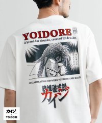 Rocky Monroe/ロッキーモンロー Rocky Monroe プリントT 半袖 コラボ カイジ YOIDORE メンズ レディース カットソー Tシャツ 酔いどれ イラスト漫画 /508187568