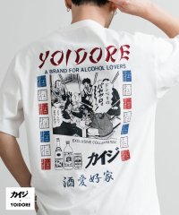 Rocky Monroe/ロッキーモンロー Rocky Monroe プリントT 半袖 コラボ カイジ YOIDORE メンズ レディース カットソー Tシャツ 酔いどれ イラスト漫画 /508187568
