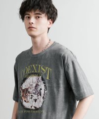 Rocky Monroe/ロッキーモンロー Rocky Monroe プリントTシャツ 半袖 ピグメントライク メンズ レディース カットソー グラフィック ルーズ リラックス ゆったり/508187570
