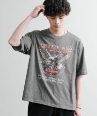 Rocky Monroe/ロッキーモンロー Rocky Monroe プリントTシャツ 半袖 ピグメントライク メンズ レディース カットソー グラフィック ルーズ リラックス ゆったり/508187570