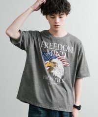 Rocky Monroe/ロッキーモンロー Rocky Monroe プリントTシャツ 半袖 ピグメントライク メンズ レディース カットソー グラフィック ルーズ リラックス ゆったり/508187570