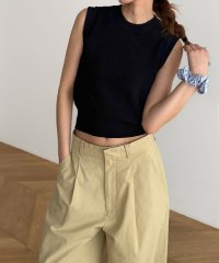 CANAL JEAN/キャナルジーン CANAL JEAN El mar コットンリネンニットタンク/508187576