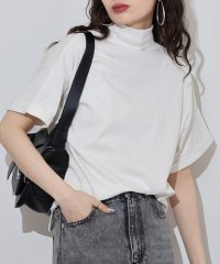 atONE/アットワン atONE ハイネック半袖カットソー/508187600