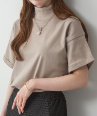 atONE/アットワン atONE ハイネック半袖カットソー/508187600