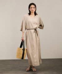 サロン　アダム　エ　ロペ/キュプラツイルVネックワンピース/508187662