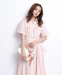 JUSGLITTY/シャーリングシャツワンピース/508187693